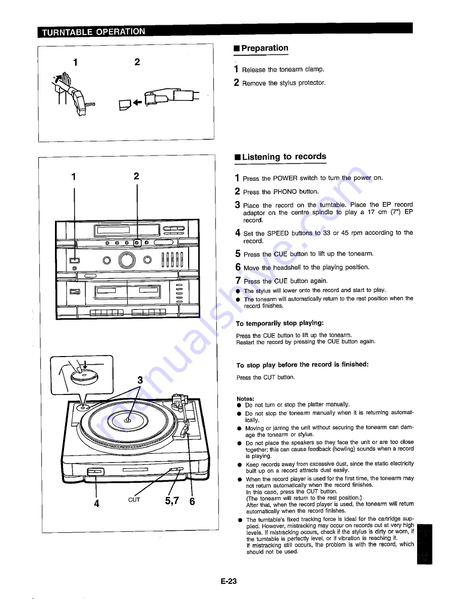 Sharp RP-3700H Operation Manual Download Page 141