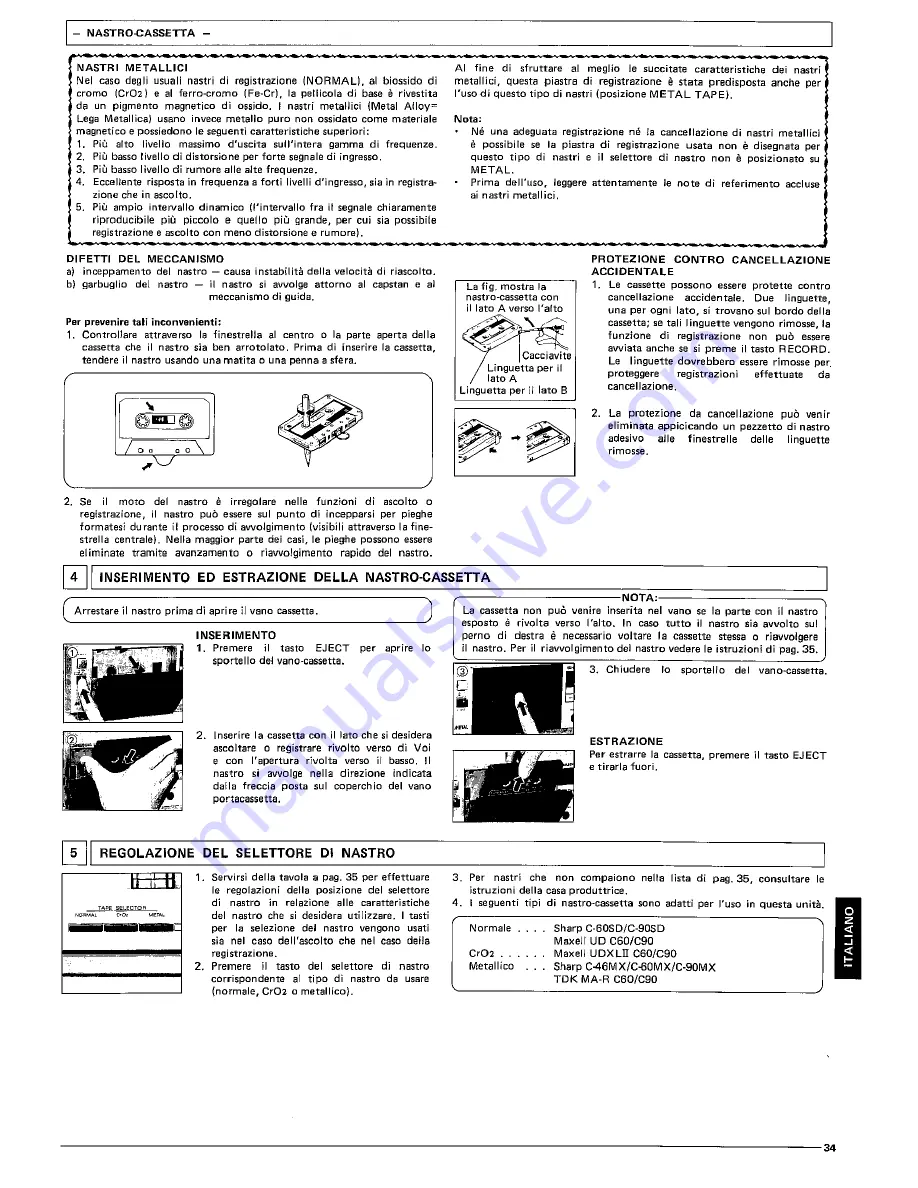 Sharp RT-200H Operation Manual Download Page 36