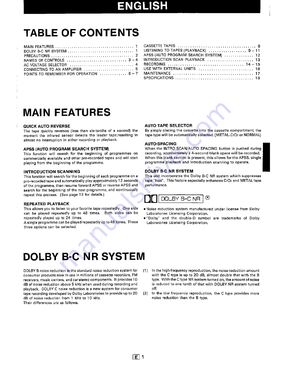 Sharp RT-350H Operation Manual Download Page 3