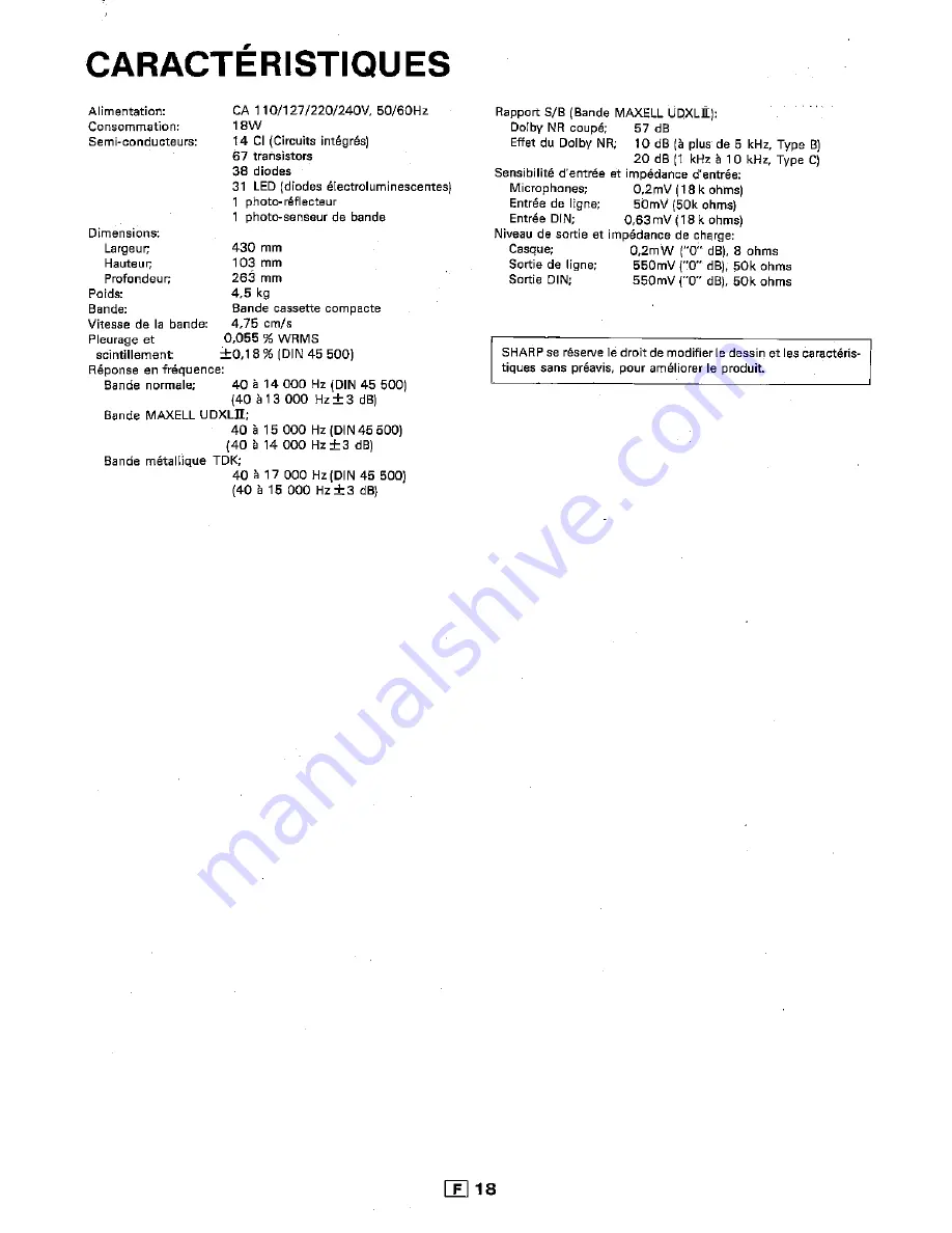 Sharp RT-350H Operation Manual Download Page 56