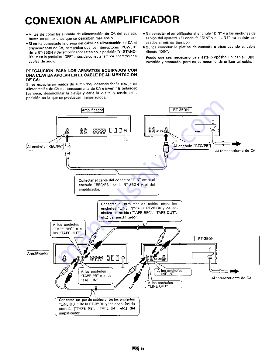 Sharp RT-350H Operation Manual Download Page 61