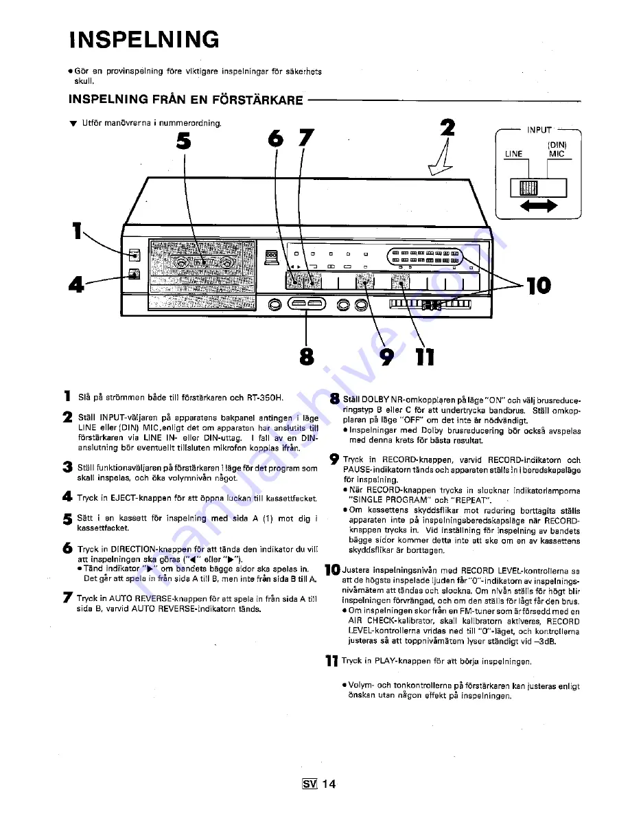 Sharp RT-350H Скачать руководство пользователя страница 88