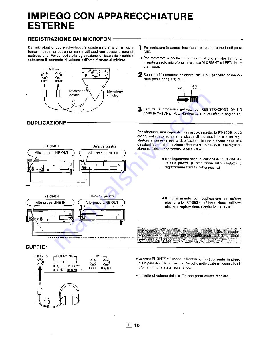 Sharp RT-350H Operation Manual Download Page 108