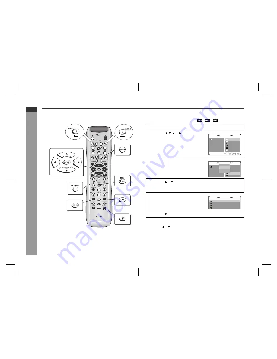 Sharp SD-AS10H Operation Manual Download Page 46