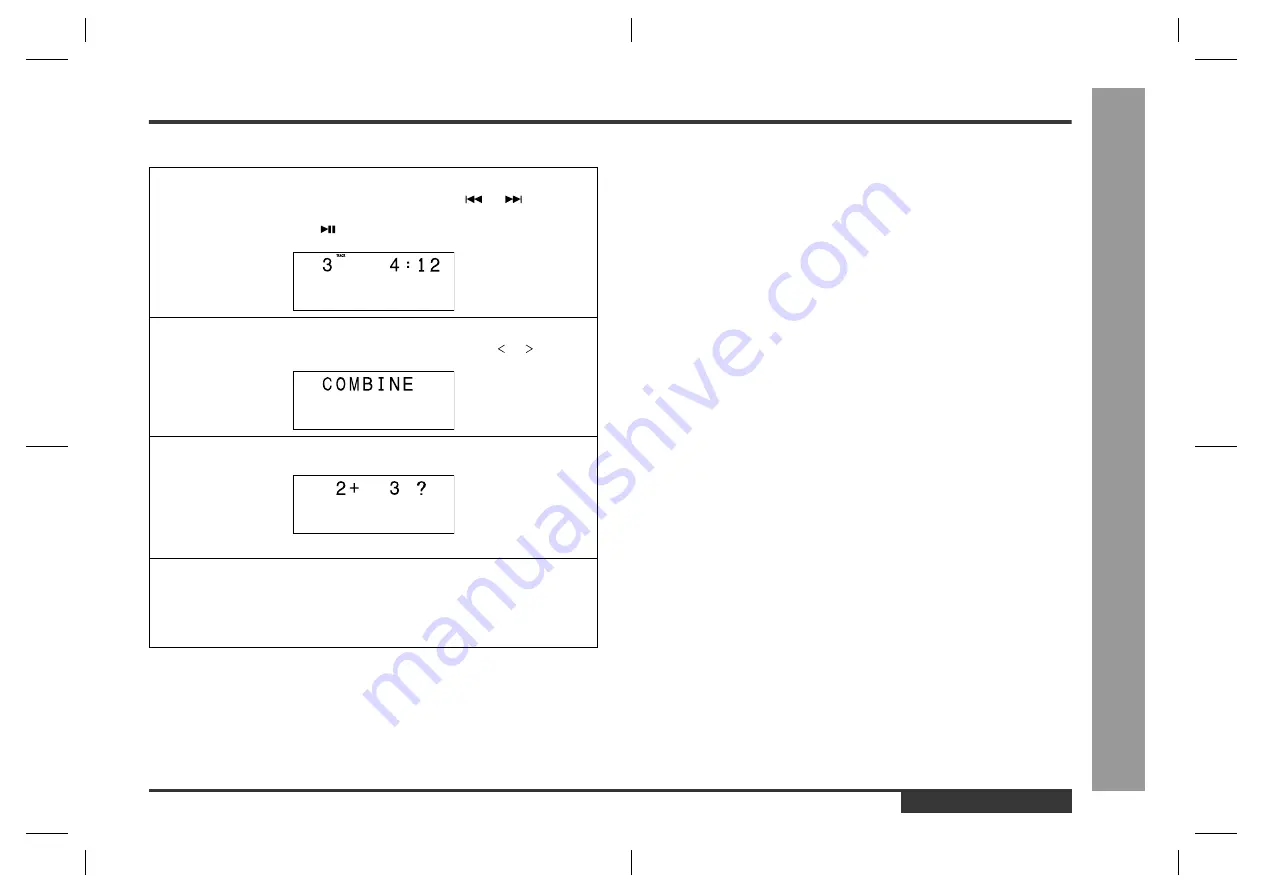 Sharp SD-CX1W Operation Manual Download Page 41