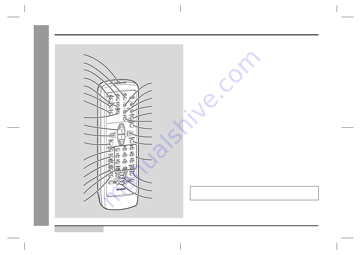 Sharp SD-CX1W Operation Manual Download Page 66