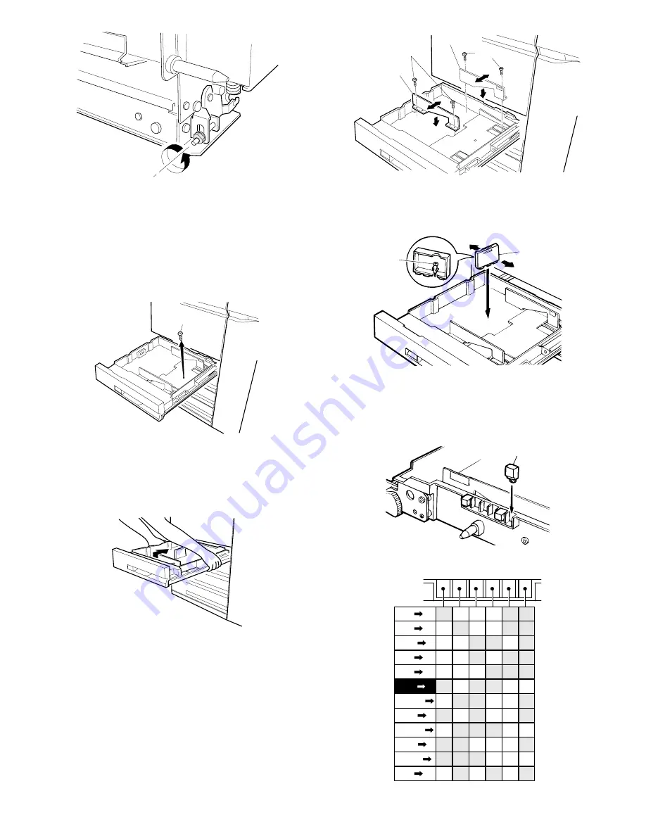 Sharp SF-2050 Service Manual Download Page 25