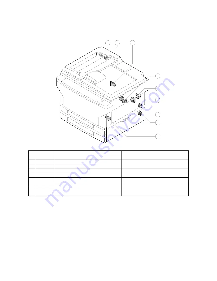 Sharp SF-2214 Service Manual Download Page 14