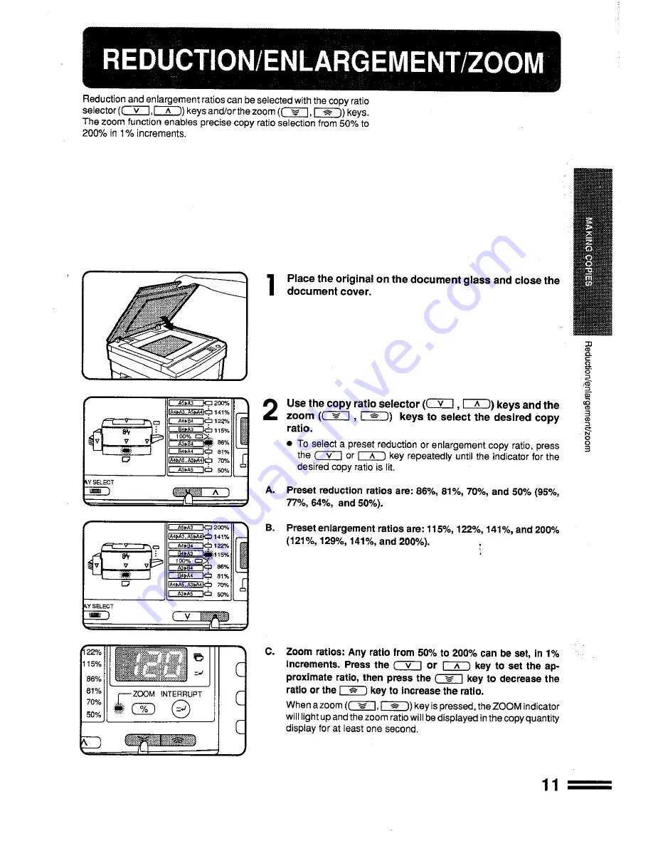 Sharp SF-2216 Getting Started Manual Download Page 13