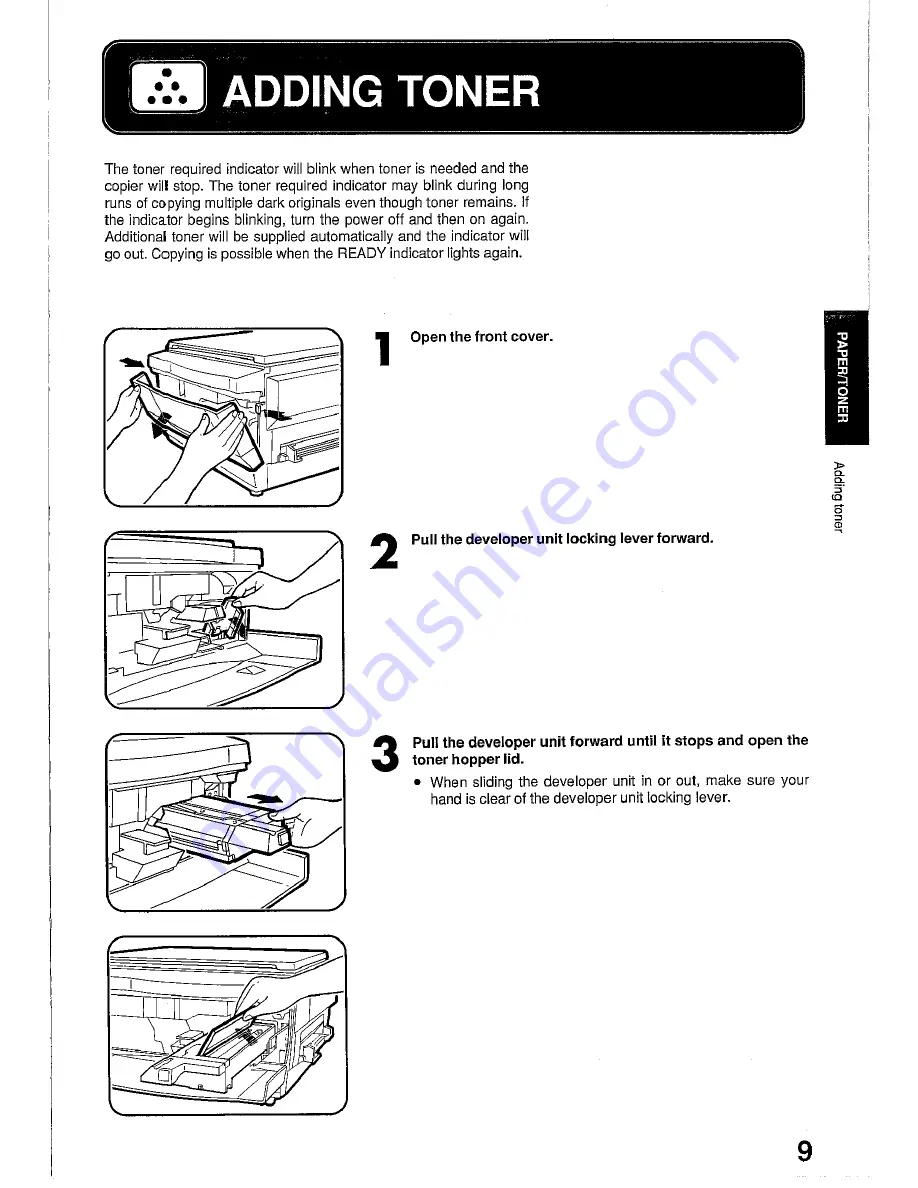 Sharp SF-7320 Operation Manual Download Page 11