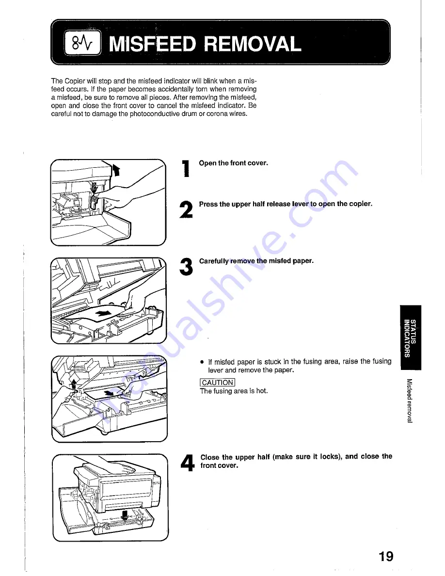 Sharp SF-7320 Operation Manual Download Page 21