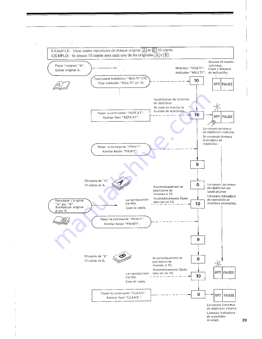 Sharp SF-820 Скачать руководство пользователя страница 31