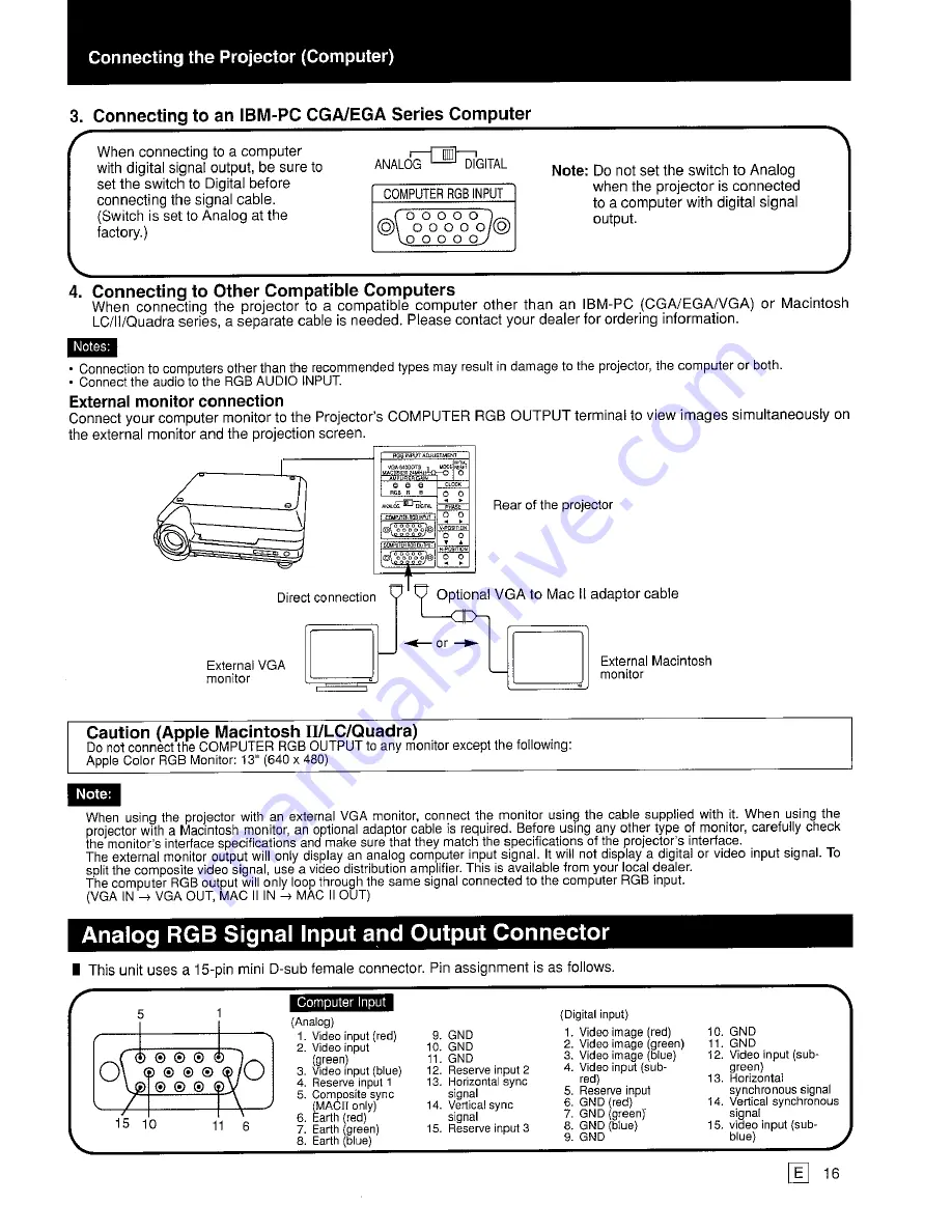 Sharp SharpVision XG-3850E Operation Manual Download Page 18