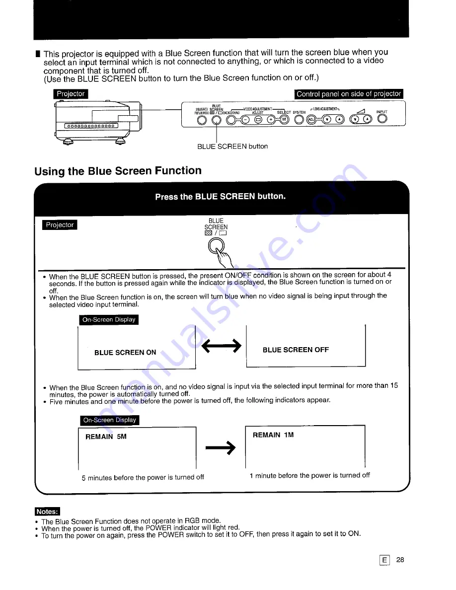 Sharp SharpVision XG-3850E Operation Manual Download Page 30