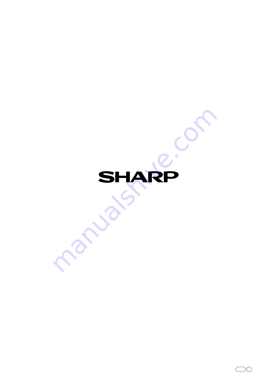 Sharp SJ-43L-G3 Operation Manual Download Page 34