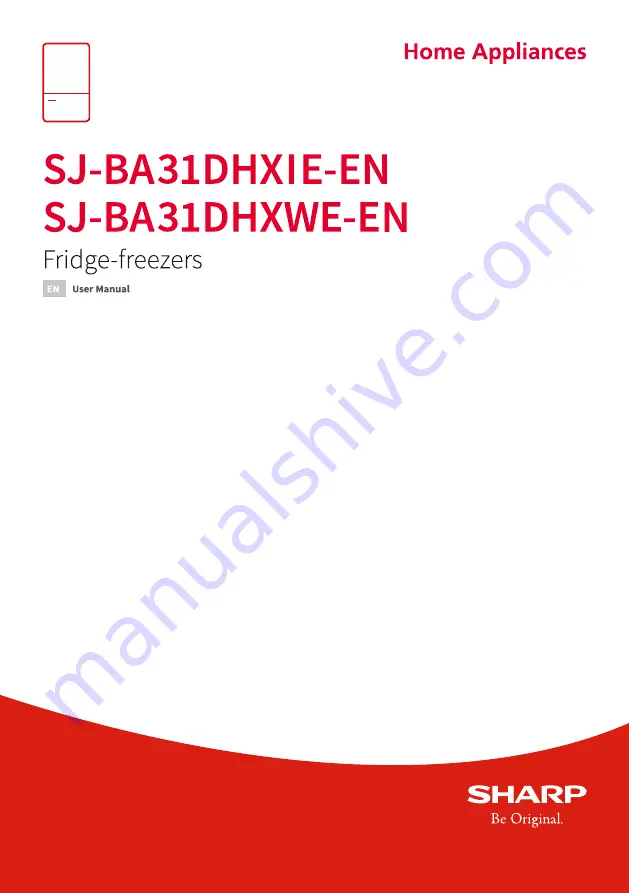 Sharp SJ-BA10DMXWF-EN User Manual Download Page 1