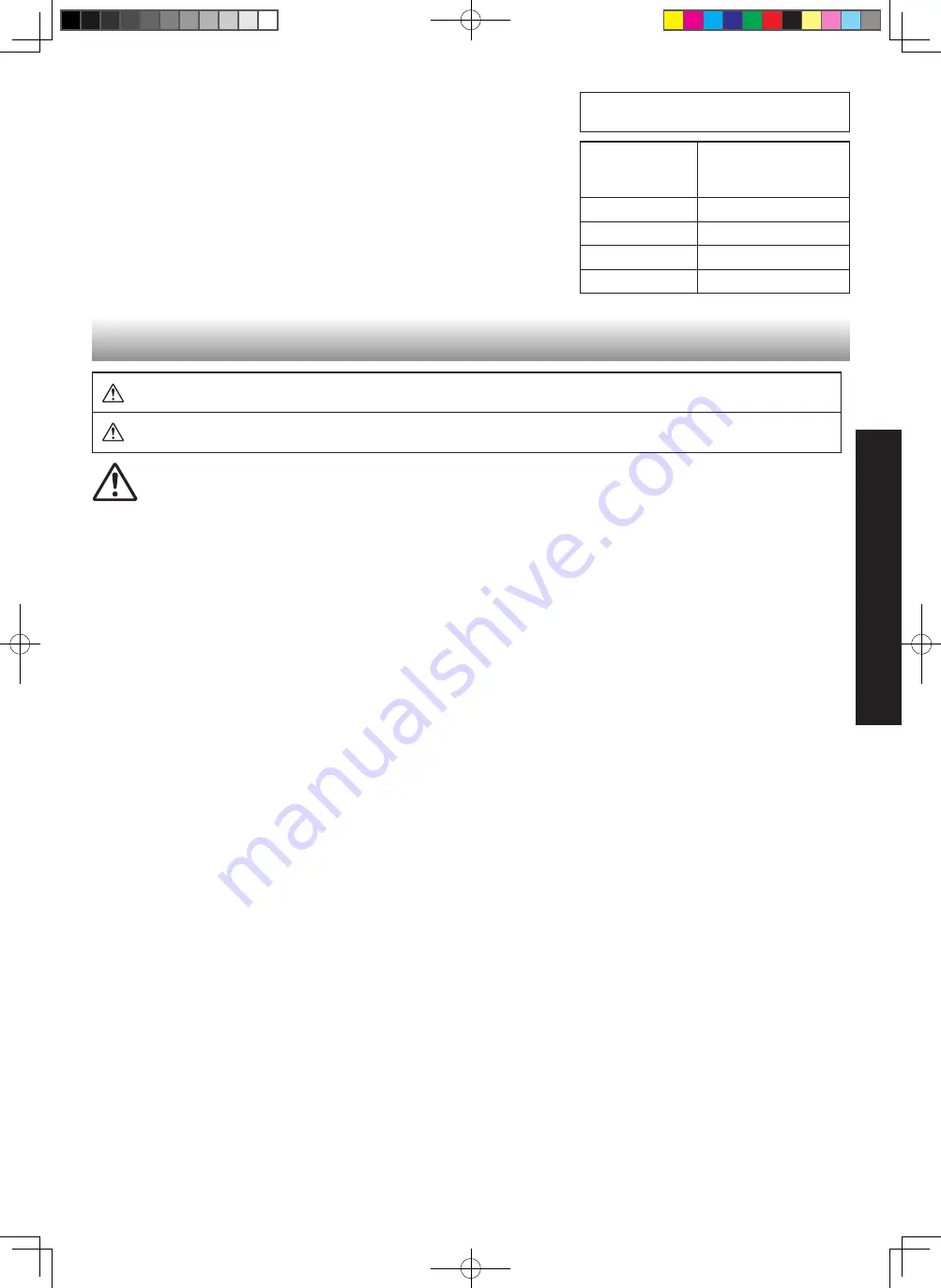 Sharp SJ-EX98F Operation Manual Download Page 3