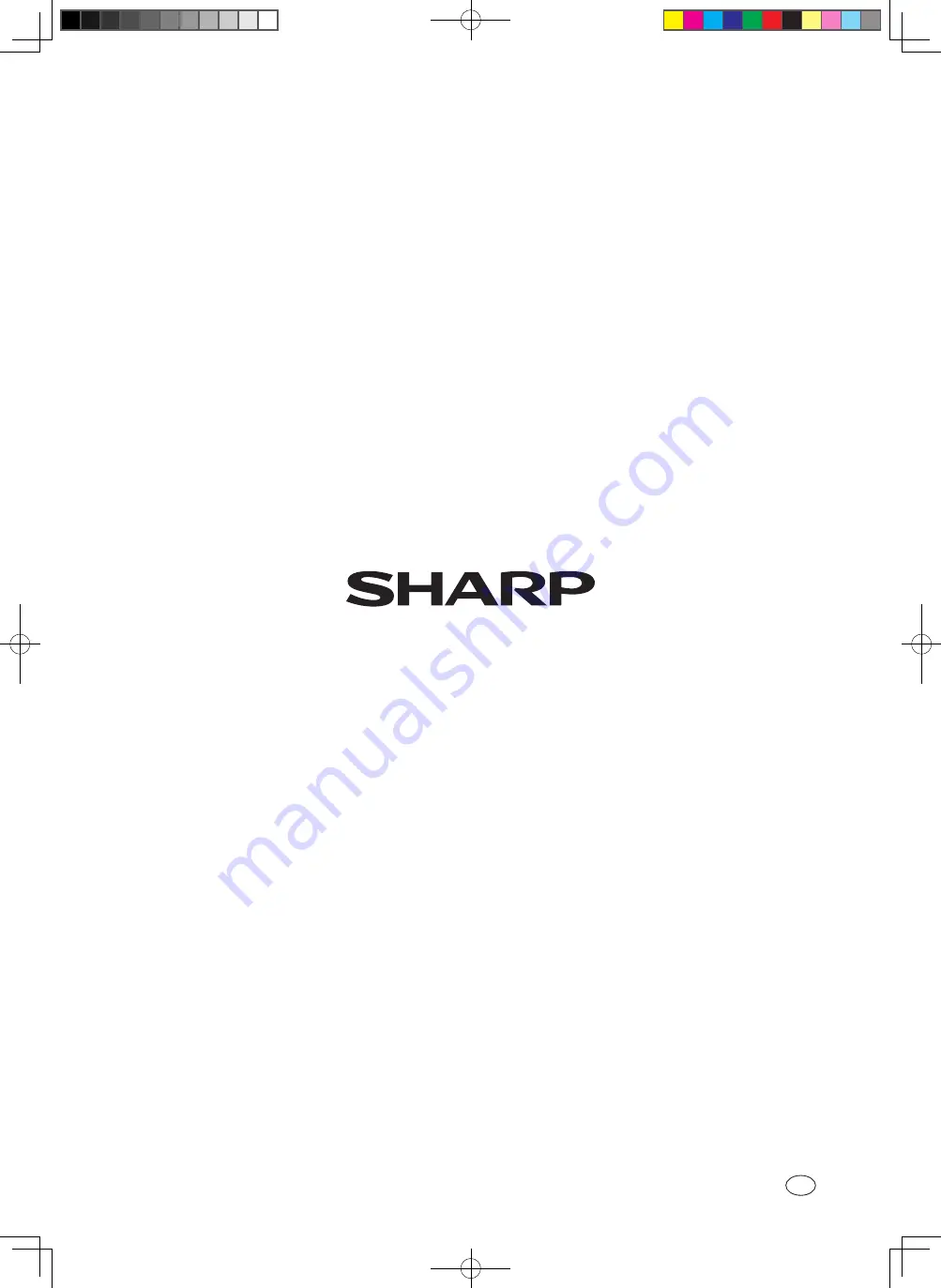 Sharp SJ-EX98F Operation Manual Download Page 24