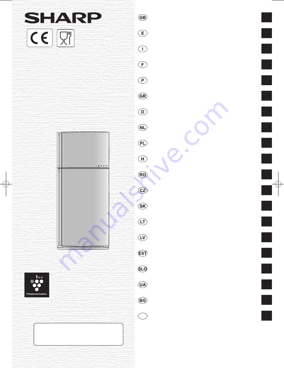 Sharp SJ-GC680V Operation Manual Download Page 1