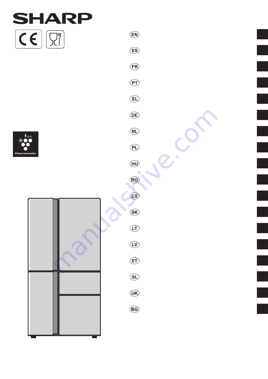 Sharp SJ-PX830A Operation Manual Download Page 1