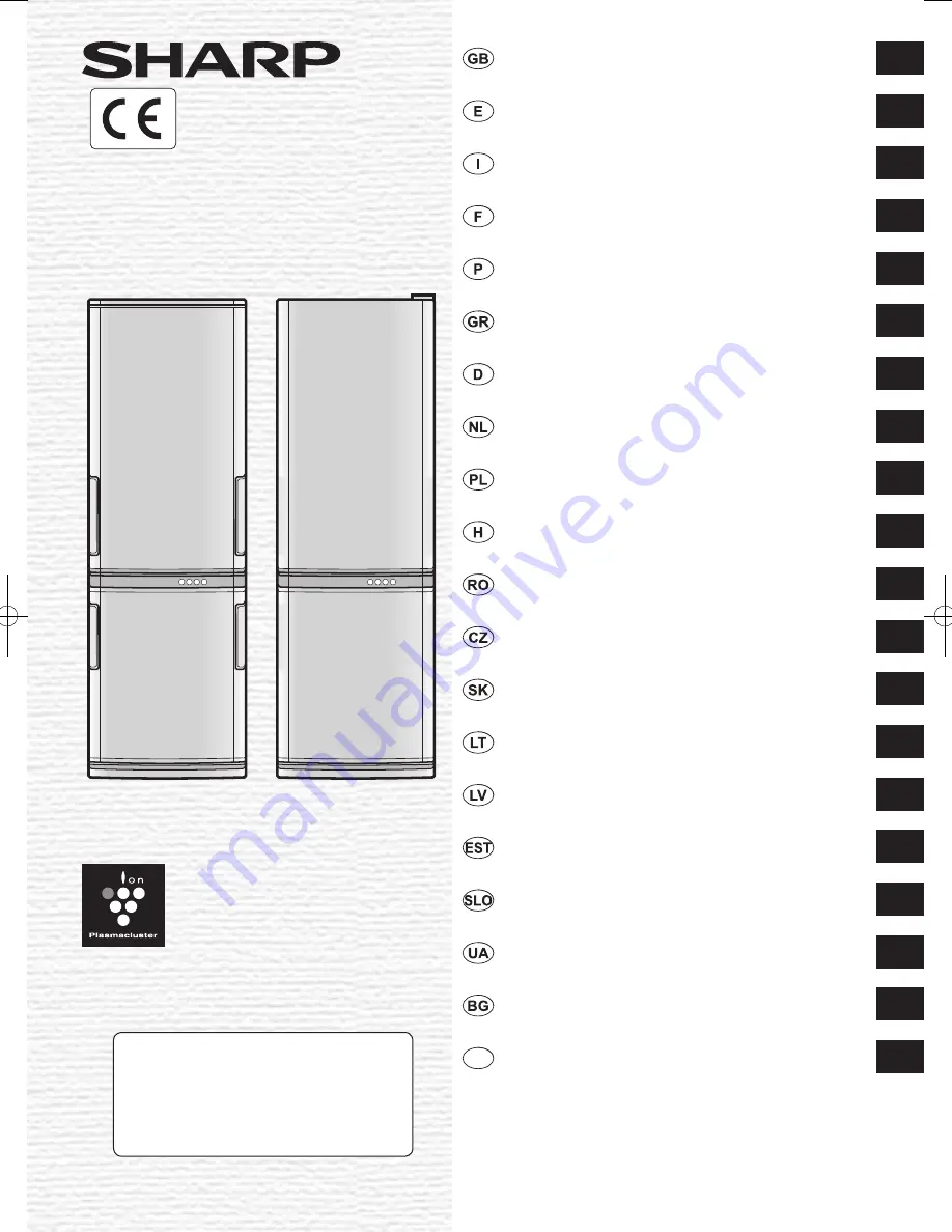 Sharp SJ-RM320T Скачать руководство пользователя страница 1