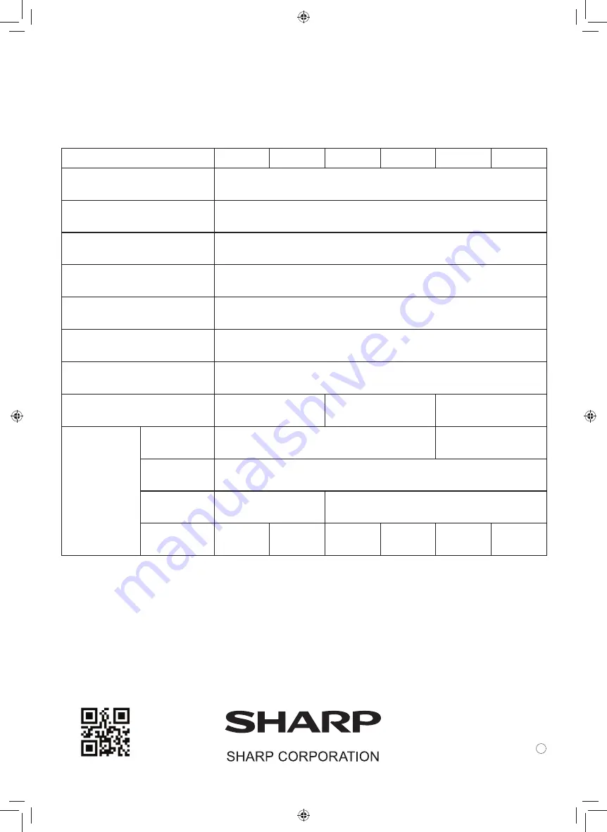 Sharp SJ-X510GP2 Operation Manual Download Page 32