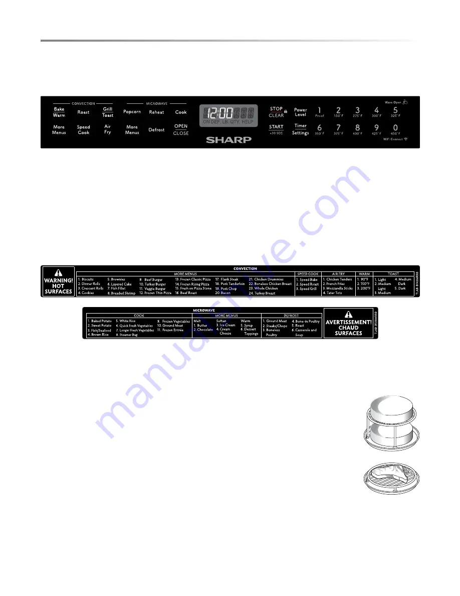 Sharp SMD2499FS Operation Manual Download Page 12