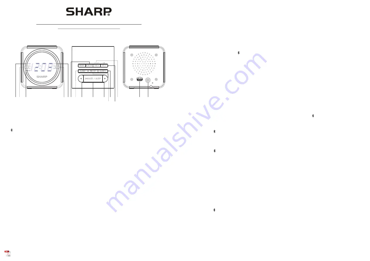 Sharp SPC729 Instruction Manual & Warranty Download Page 1