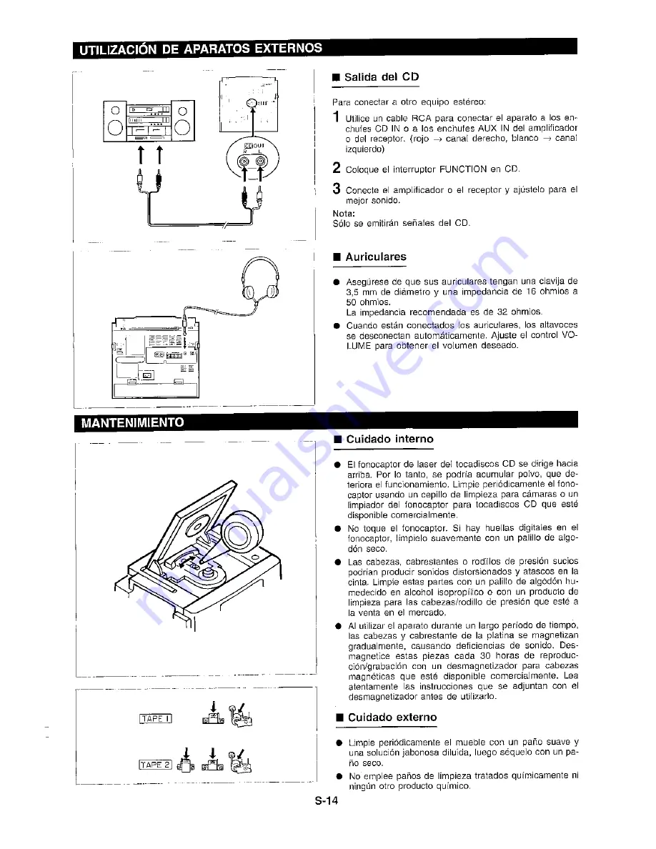 Sharp System-CD555H Скачать руководство пользователя страница 51