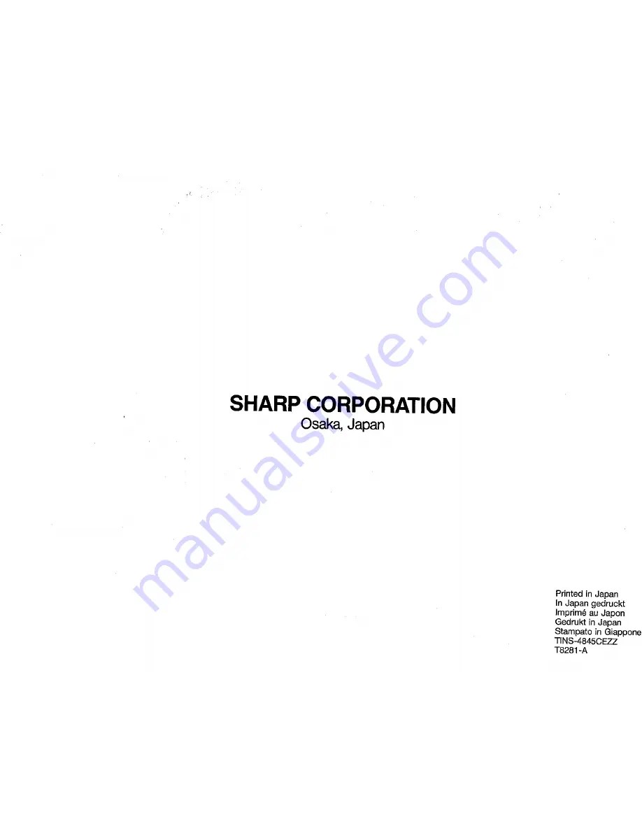 Sharp TU-AS1G Operation Manual Download Page 68