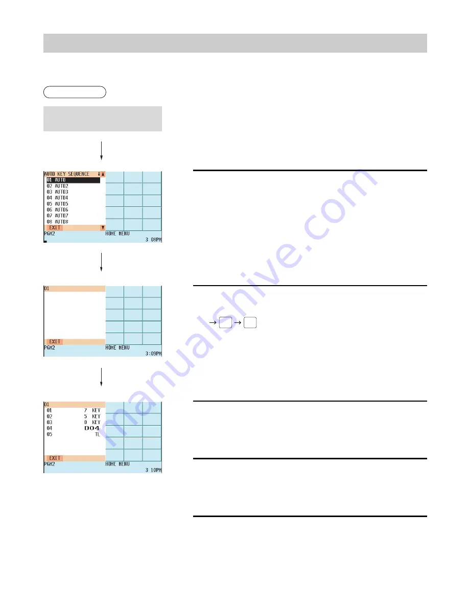 Sharp UP-820N Instruction Manual Download Page 245