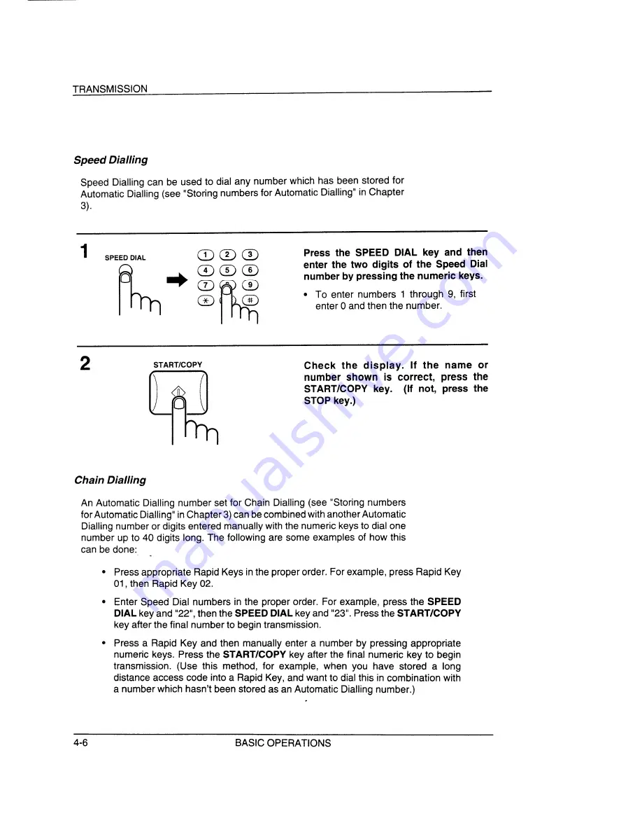 Sharp UX-144 Operation Manual Download Page 22