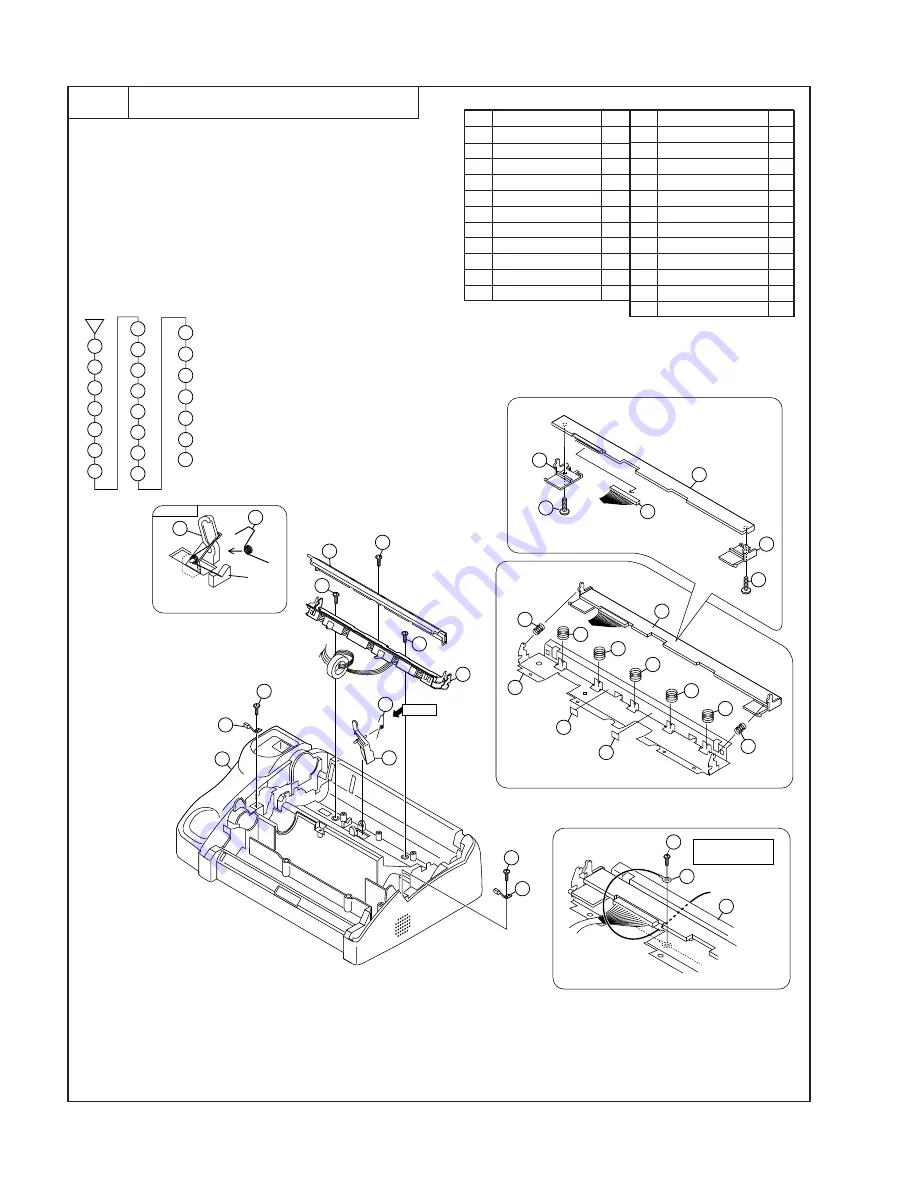 Sharp UX-330L Service Manual Download Page 46