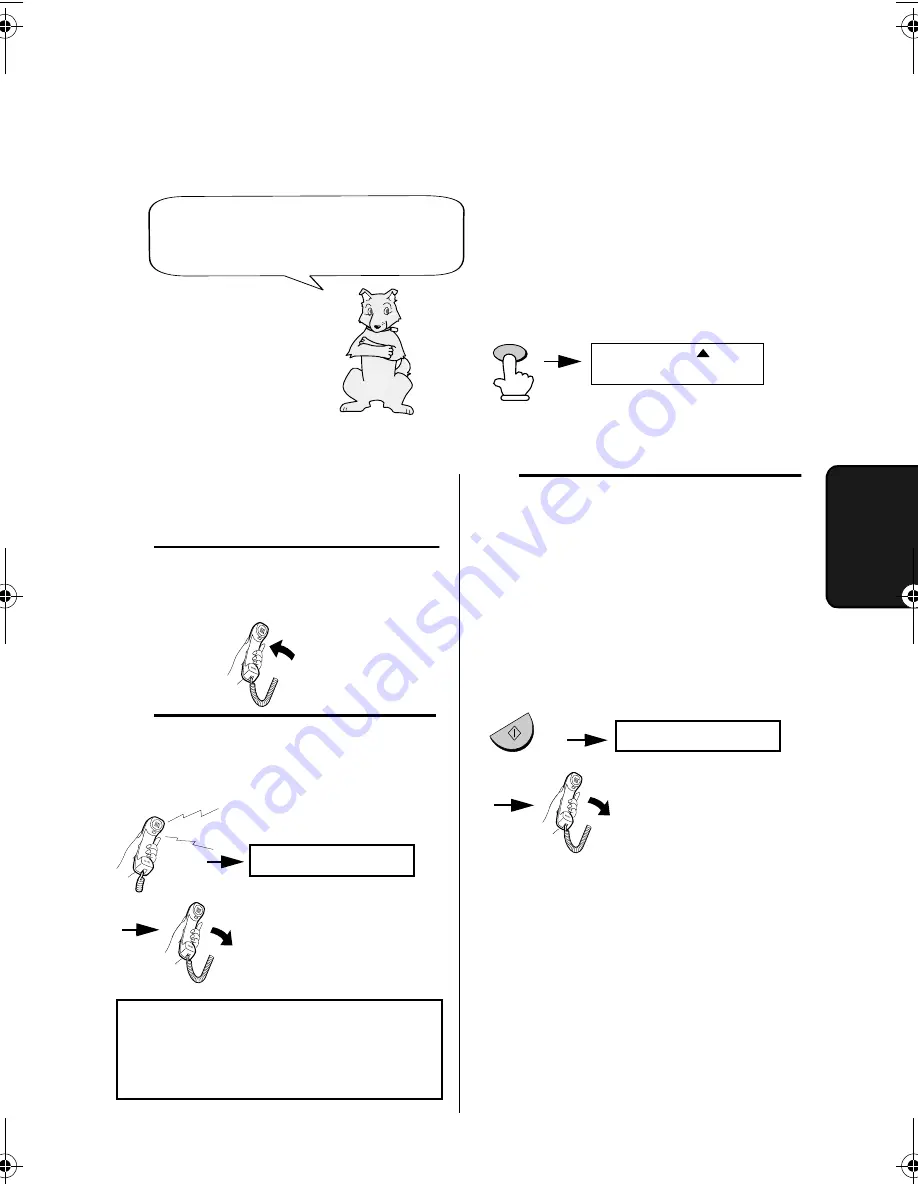 Sharp UX-340LM Operation Manual Download Page 57