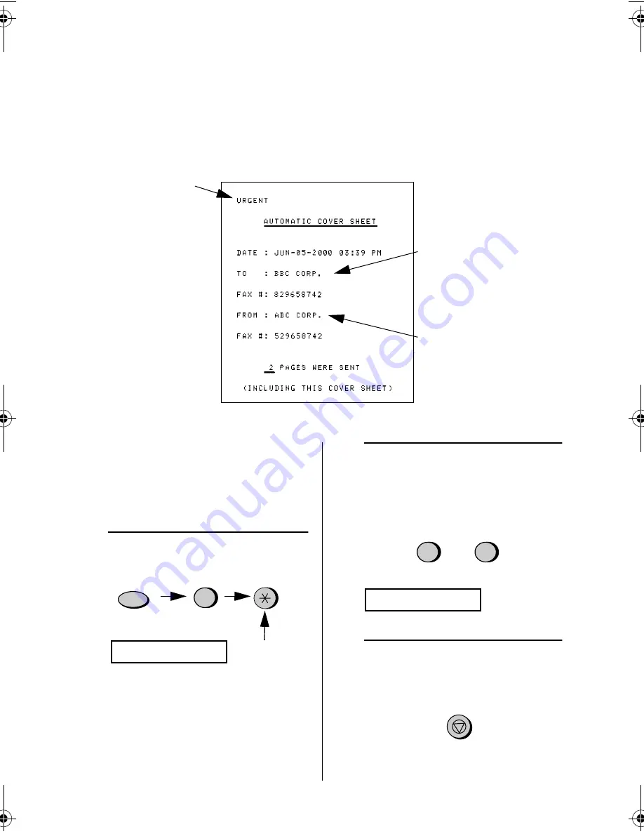 Sharp UX-340LM Operation Manual Download Page 78