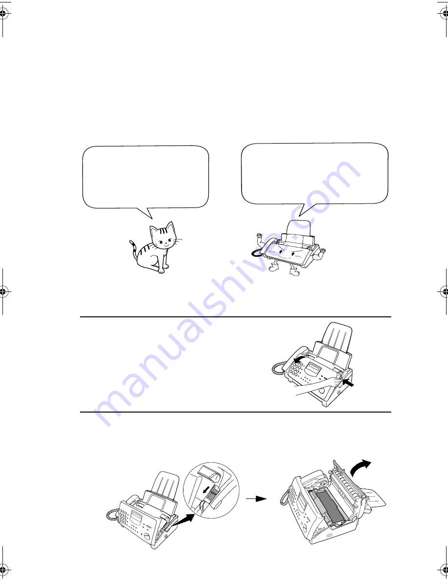 Sharp UX 355L - B/W Thermal Transfer Operation Manual Download Page 18