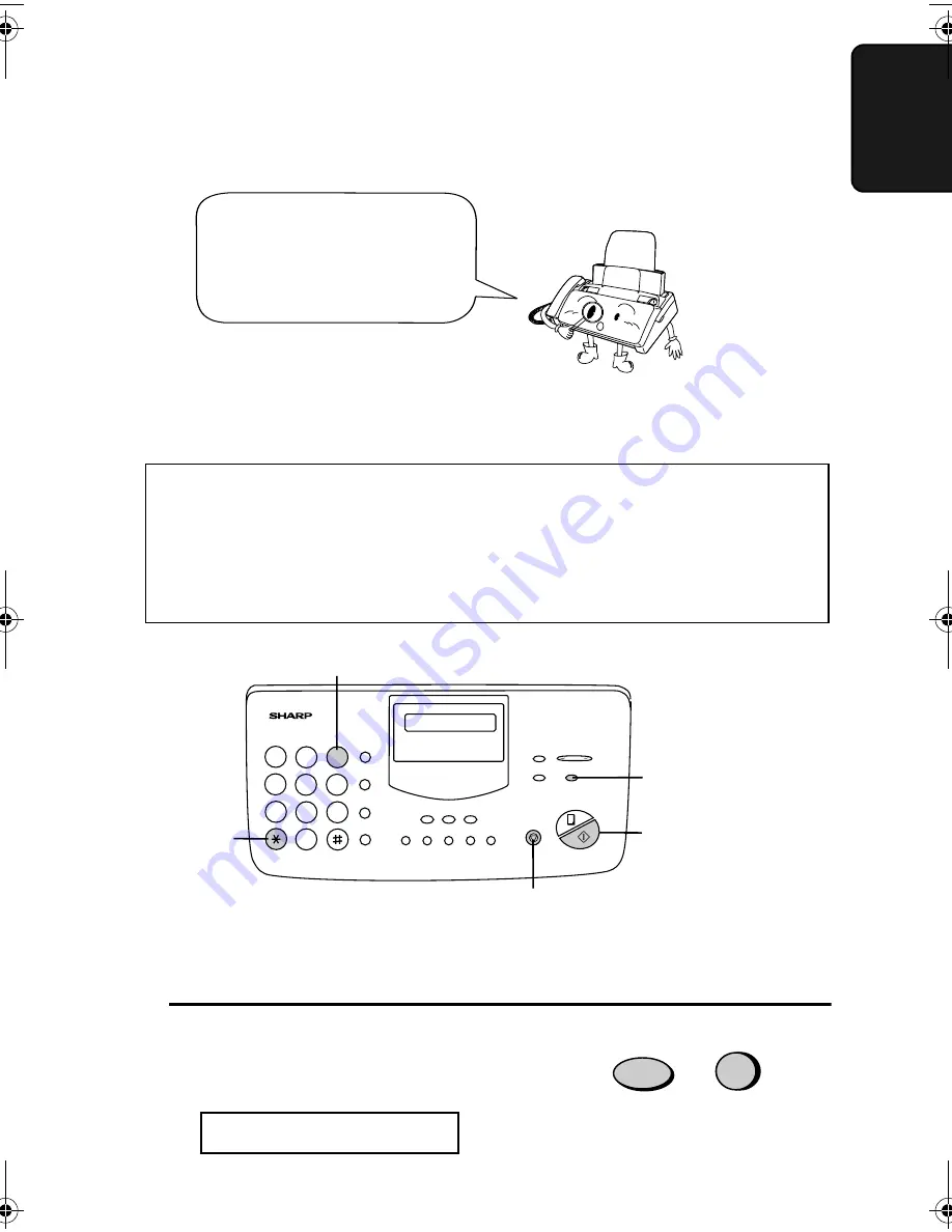 Sharp UX 355L - B/W Thermal Transfer Operation Manual Download Page 31