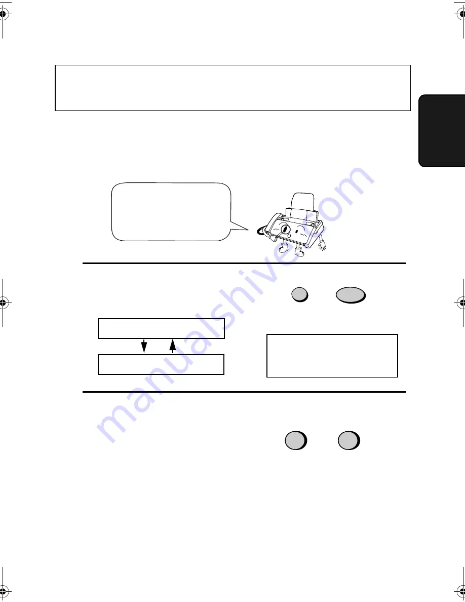 Sharp UX 355L - B/W Thermal Transfer Operation Manual Download Page 49