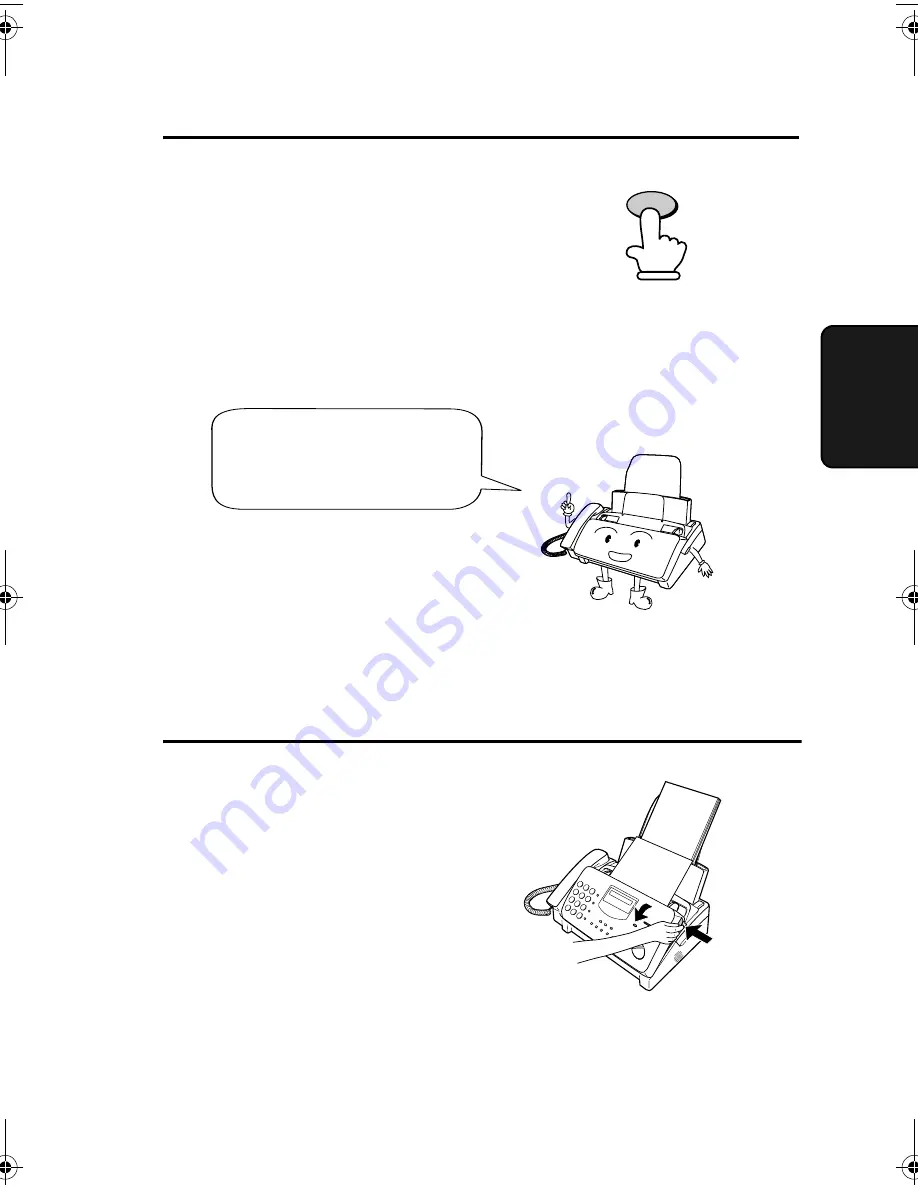 Sharp UX 355L - B/W Thermal Transfer Operation Manual Download Page 55