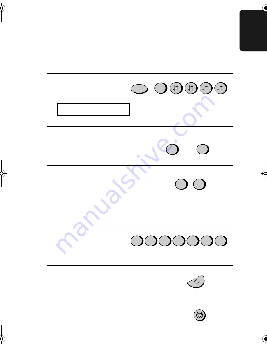 Sharp UX 355L - B/W Thermal Transfer Operation Manual Download Page 117