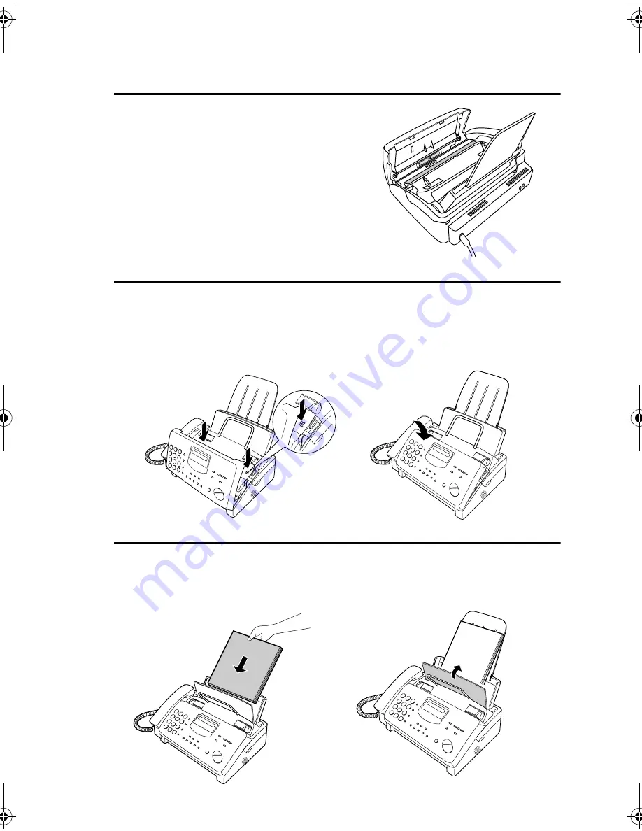 Sharp UX 355L - B/W Thermal Transfer Operation Manual Download Page 130