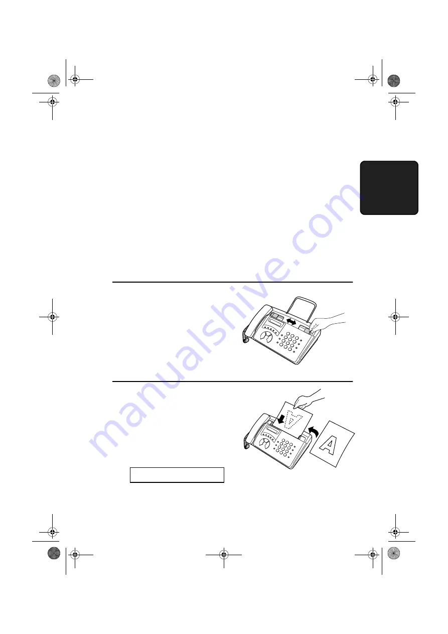 Sharp UX-40 Operation Manual Download Page 57