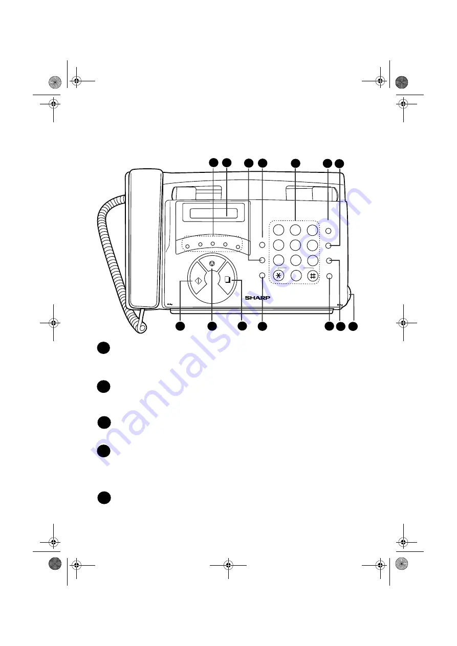 Sharp UX-40 Operation Manual Download Page 76