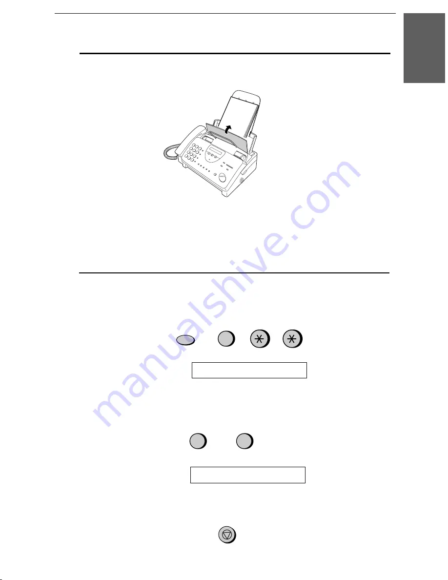 Sharp UX 460 - B/W Thermal Transfer Operation Manual Download Page 25