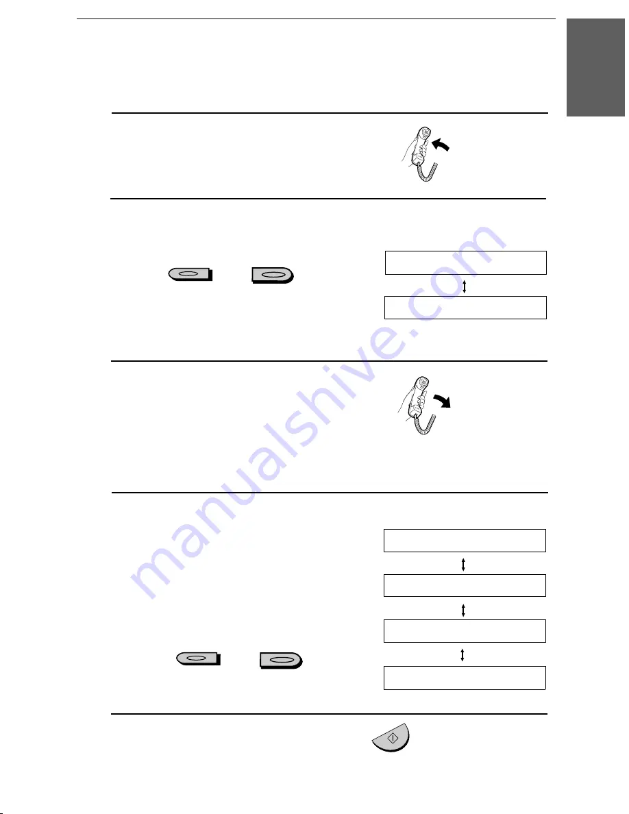 Sharp UX 460 - B/W Thermal Transfer Operation Manual Download Page 35