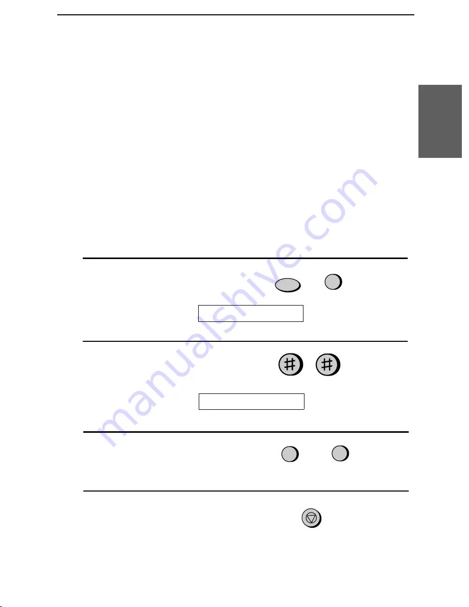 Sharp UX 460 - B/W Thermal Transfer Operation Manual Download Page 53