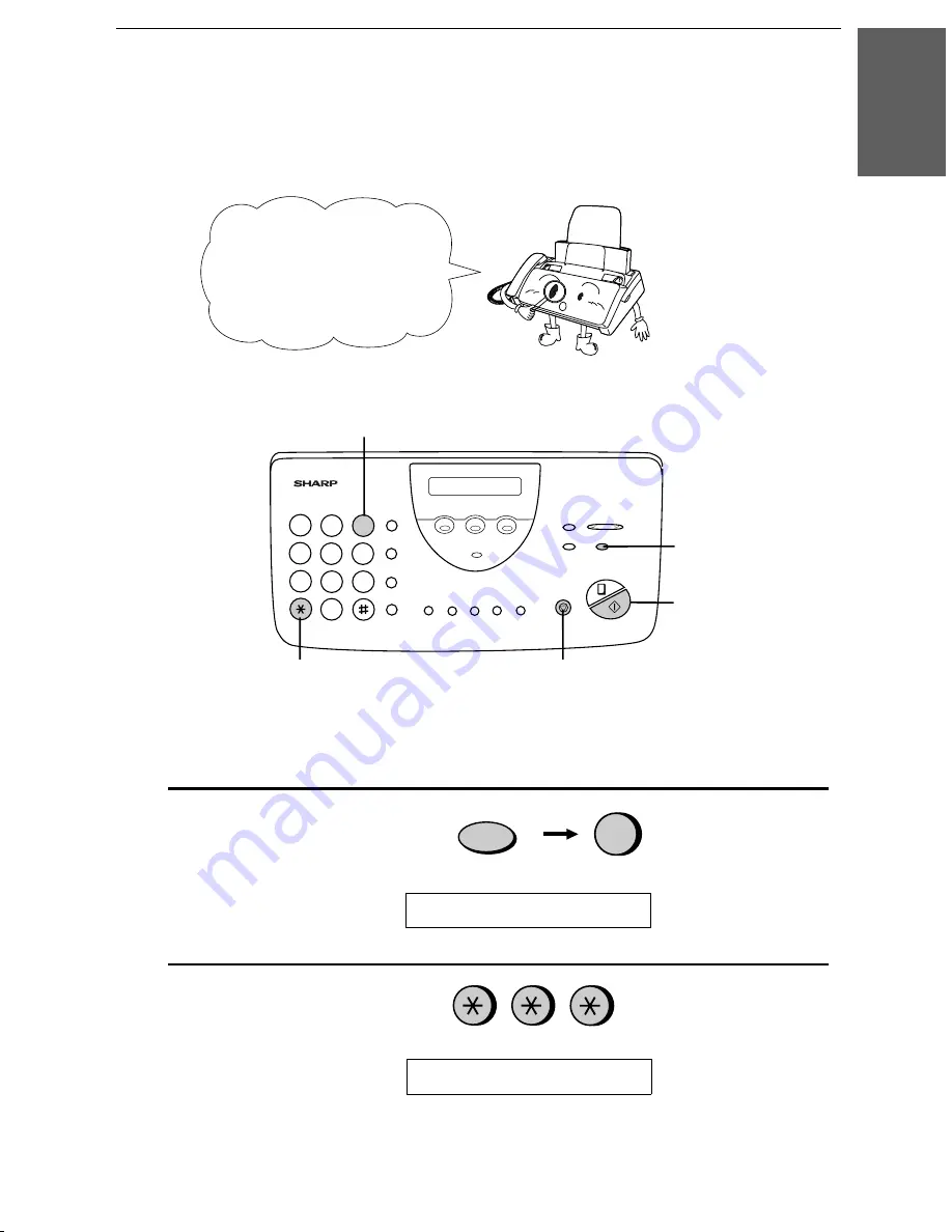 Sharp UX-470 Operation Manual Download Page 31