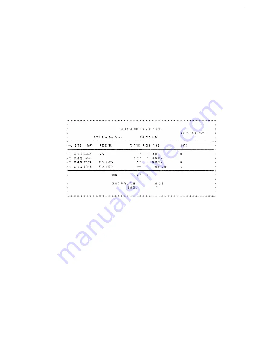 Sharp UX-470 Operation Manual Download Page 124