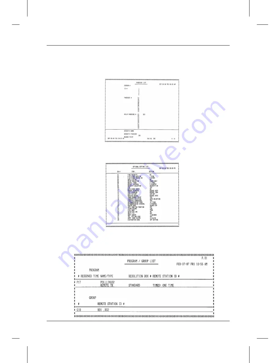 Sharp UX-5000 Facsimile Operation Manual Download Page 92