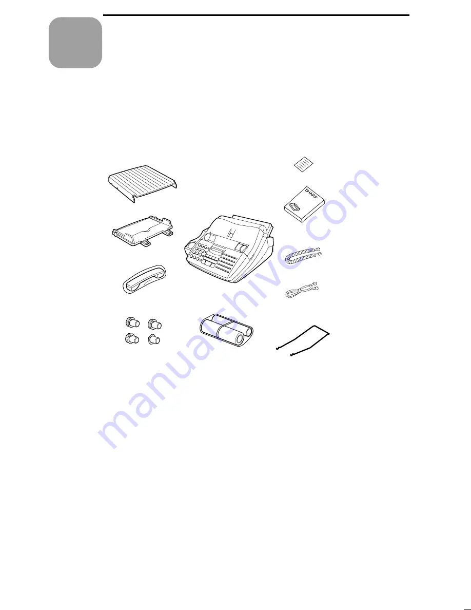 Sharp UX 510 - B/W Thermal Transfer Operation Manual Download Page 11